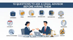 10 Questions to Ask a Legal Advisor Before Hiring Them