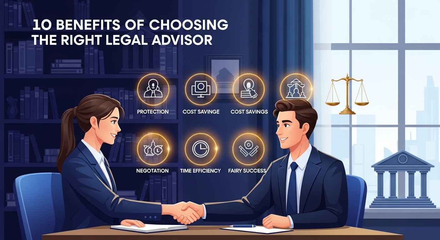 10 Benefits of Choosing the Right Legal Advisor