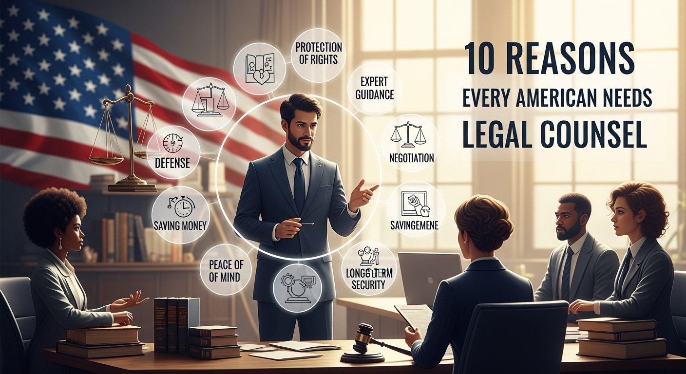 10 Reasons Every American Needs Legal Counsel