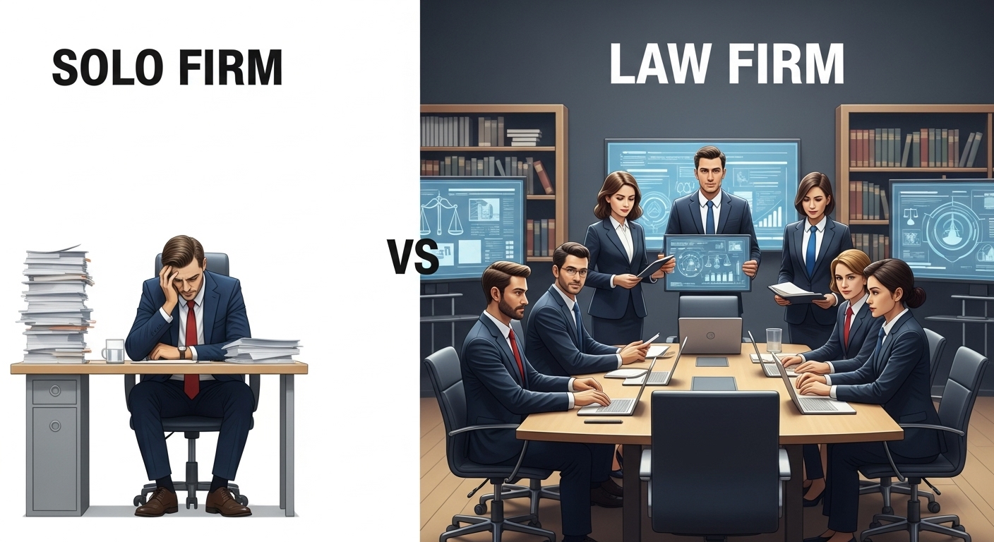 5 Reasons to Choose a Law Firm Over a Solo Attorney