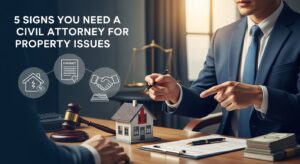 5 Signs You Need a Civil Attorney for Property Issues