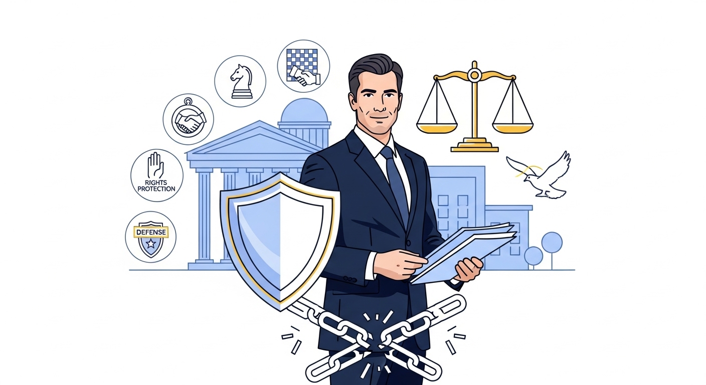 6 Ways a Defense Attorney Can Protect Your Freedom