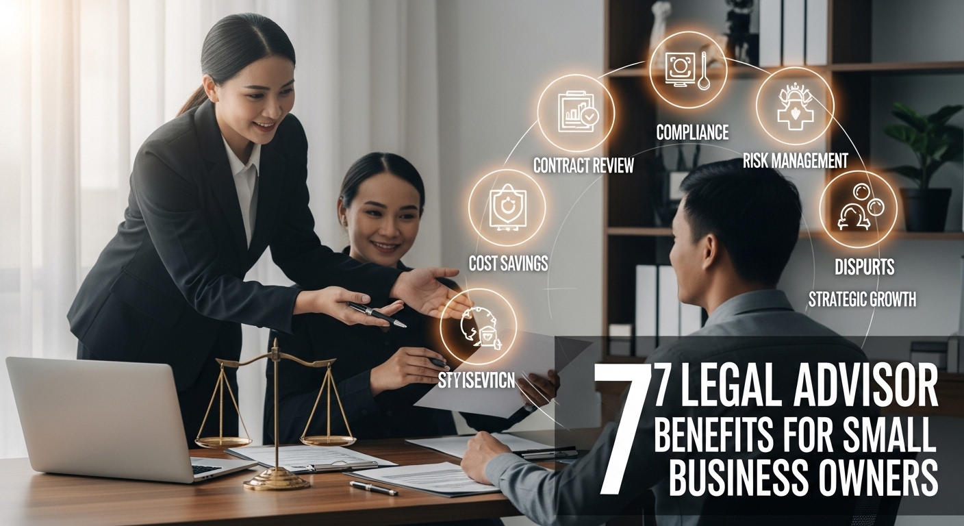 7 Legal Advisor Benefits for Small Business Owners