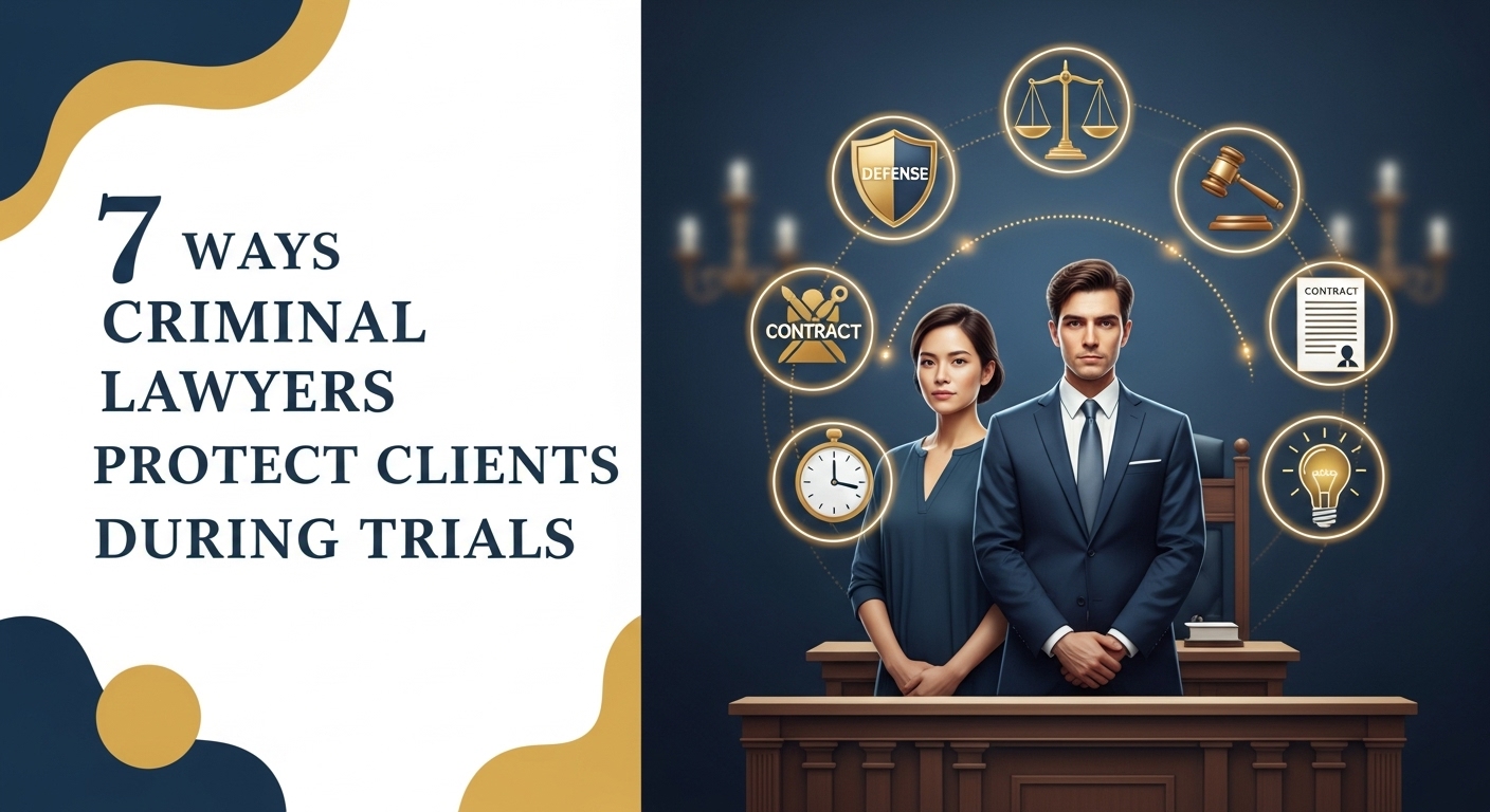7 Ways Criminal Lawyers Protect Clients During Trials