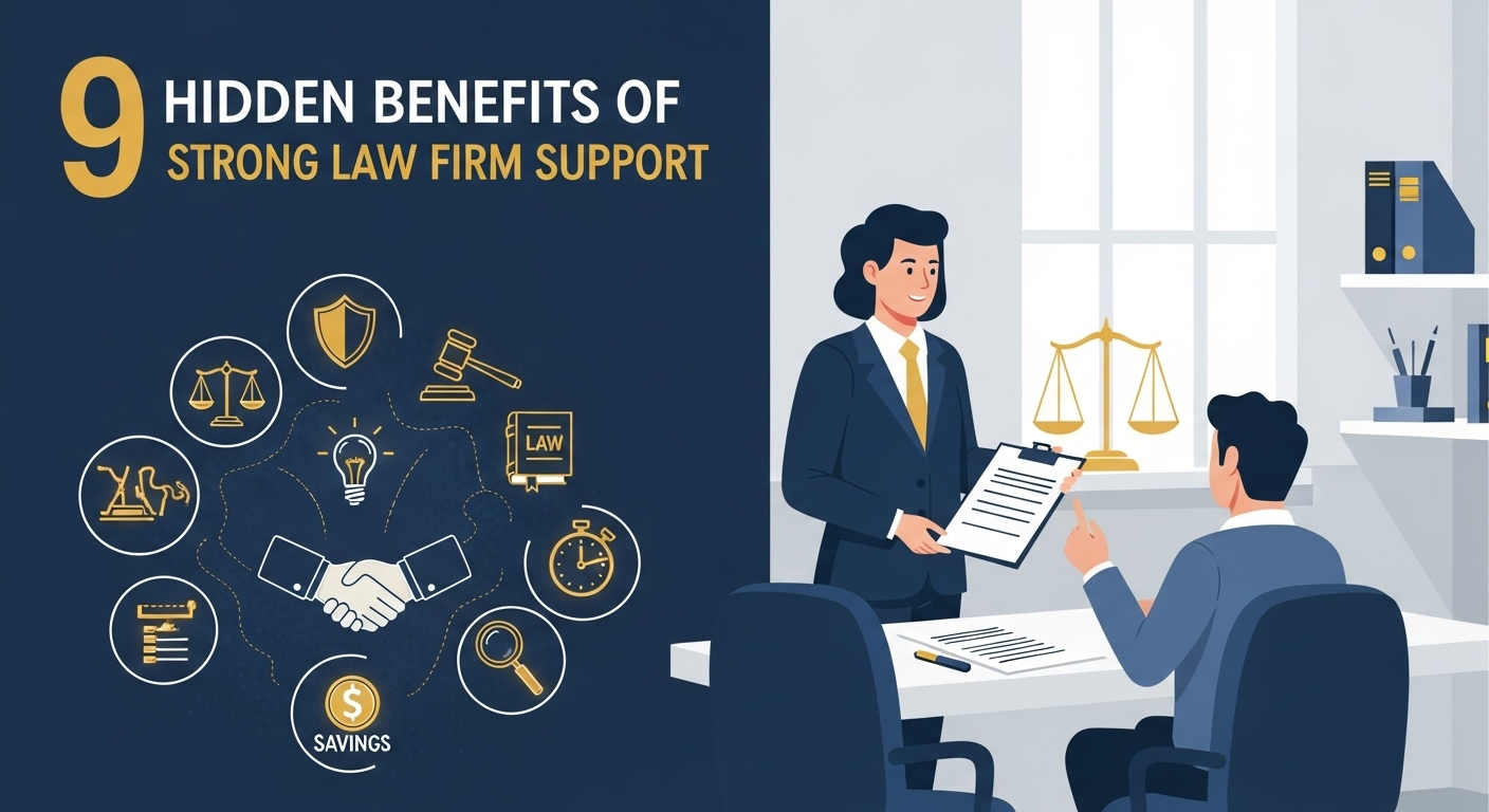 9 Hidden Benefits of Strong Law Firm Support